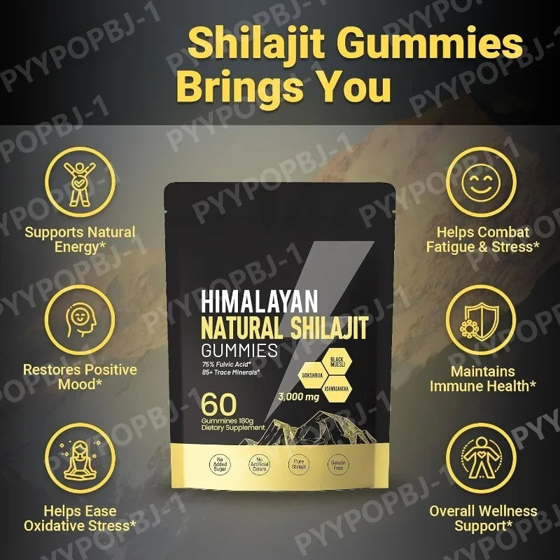 Himalayan Shilajit Peak Performance Gummies