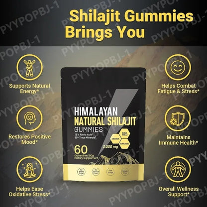 Himalayan Shilajit Peak Performance Gummies